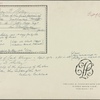 Autograph letter signed to Thomas Jefferson Hogg, [13 November 2011]