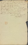 Autograph letter signed to Thomas Jefferson Hogg, [17-18 November 1811]