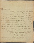 Autograph letter signed to William Sandham, [?26 November 1811-26 January 1812]