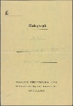 Autograph letter signed to William Sandham, [?26 November 1811-26 January 1812]