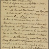 Autograph letter signed to William Sandham, [?26 November 1811-26 January 1812]