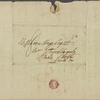 Autograph letter signed to Thomas Jefferson Hogg, [9-10 December 1811]