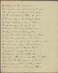 Holograph poem, "Phaedra and Nurse," ?1812-1813