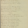 Holograph poem, "Phaedra and Nurse," ?1812-1813