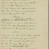 Holograph poem, "Phaedra and Nurse," ?1812-1813