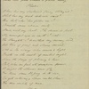 Holograph poem, "Phaedra and Nurse," ?1812-1813