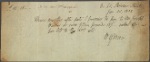 Autograph promissory note signed to Joseph Warner, 20 January