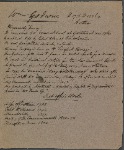 Holograph booklist, ?18 March 1812