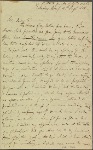 Autograph letter signed to Jeremy Bentham, 10 August 1812