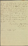 Autograph letter signed to Jeremy Bentham, 10 August 1812