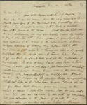 Autograph letter signed to Thomas Jefferson Hogg, 3 December 1812