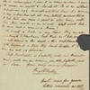 Autograph letter signed to Thomas Jefferson Hogg, 3 December 1812