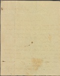 Autograph letter signed to Dr. William Roberts, 11 December 1812