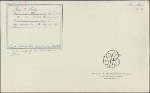 Autograph letter signed to Dr. William Roberts, 11 December 1812
