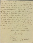 Autograph letter signed to Thomas Jefferson Hogg, [31 March 1813]