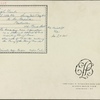 Autograph letter signed to James Carpenter, 3 May 1813