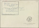 Autograph letter signed to James Carpenter, 3 May 1813