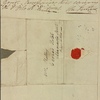 Autograph letter signed from Lawless to Hogg, 3 May 1813; manuscript also contains autograph letter signed from Hogg to Harriet Shelley, 9 May 1813; and an autograph note unsigned from Harriet Shelley to Hogg, 9 May 1813