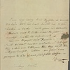Autograph letter signed from Lawless to Hogg, 3 May 1813; manuscript also contains autograph letter signed from Hogg to Harriet Shelley, 9 May 1813; and an autograph note unsigned from Harriet Shelley to Hogg, 9 May 1813