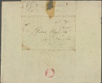 Autograph letter signed from Lawless to Hogg, 3 May 1813; manuscript also contains autograph letter signed from Hogg to Harriet Shelley, 9 May 1813; and an autograph note unsigned from Harriet Shelley to Hogg, 9 May 1813