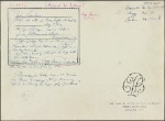 Autograph letter signed from Lawless to Hogg, 3 May 1813; manuscript also contains autograph letter signed from Hogg to Harriet Shelley, 9 May 1813; and an autograph note unsigned from Harriet Shelley to Hogg, 9 May 1813