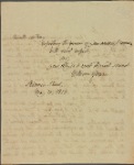 Autograph letter signed to Charles Burney, 10 May 1813