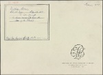 Autograph letter signed to Charles Burney, 14 May 1813