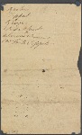 Autograph letter signed to ?Thomas Charters, ?15 May - ?8 July 1813