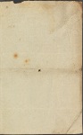 Autograph note, third person, to Thomas Charters, ?15 May - ?8 July 1813