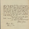 Autograph letter signed to Charles Burney, 19 May 1813