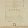 Autograph letter signed to Charles Burney, 19 May 1813