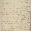 Autograph letter signed to Percy Bysshe Shelley, 26 May 1813