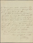 Autograph letter signed to Percy Bysshe Shelley, 26 May 1813