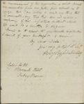 Autograph letter signed to the Duke of Norfolk, 28 May 1813
