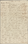 Autograph letter to Thomas Jefferson Hogg, 28 December 1810