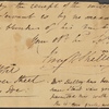 Autograph letter (fragment) signed to George Dawe, ?5 July 1813
