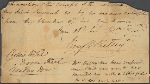 Autograph letter (fragment) signed to George Dawe, ?5 July 1813