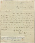 Autograph letter signed to Charles Cowden Clarke, 13 July 1813