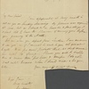 Autograph letter [signature cut away] to Thomas Jefferson Hogg, 27 July 1813