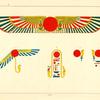 Le disque ailé et l'épervier, emblêmes de Thoth Trismégiste, ou le I-er Hermès.