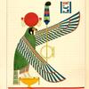 Le disque ailé et l'épervier, emblêmes de Thoth Trismégiste, ou le I-er Hermès.