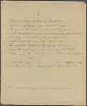 Holograph poem (fair copy), "Ahrimanes," ?27 July - ?Fall 1815