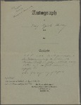 Autograph letter signed [?George Baker Ballachey], ?18-19 August 1813