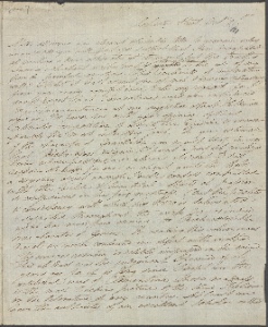 Cornelia Newton manuscript material : 1 item
