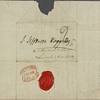Autograph letter signed to Thomas Jefferson Hogg, 22-23 October 1813