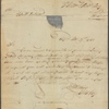 Autograph letter signed to Percy Bysshe Shelley, 29 December 1813