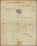 Autograph letter signed to Percy Bysshe Shelley, 29 December 1813