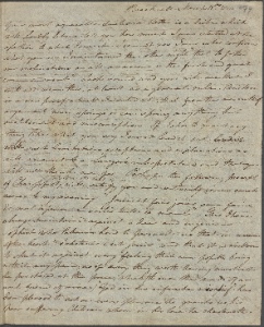 Harriet Collins Boinville manuscript material : 1 item