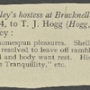 Autograph letter signed to Thomas Jefferson Hogg, 11 March 1814
