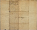 Autograph letter signed to Richard Teasdale, 6 May 1814
